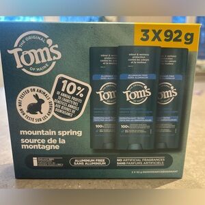 Tom’s of Maine Deodorant 3 pack